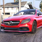 C63 AMG Mercedes: Drift & Drive